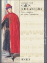 Simon Boccanegra edizione canto e pianoforte  (it, broschiert)