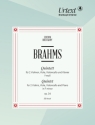 Quintett f-Moll op.34 fr Klavier und Streichquartett Partitur und Stimmen