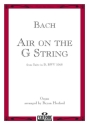 Air on the G String BWV1068 from the Suite D major for organ