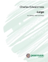 Largo for violin, clarinet and piano score and parts