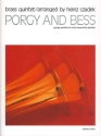 Porgy and Bess Medley for 2 trumpets, horn in F, trombone and tuba score and parts