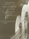 Triosonate F-Dur fr 2 Altblockflten und Gitarre