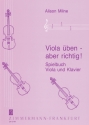 Viola ben - aber richtig Spielbuch fr Viola und Klavier
