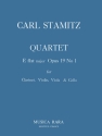 Quartett Es-Dur op.19,1 fr Klarinette und Streichtrio Stimmen