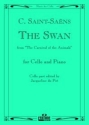 The Swan from The Carnival of the animals for cello and piano