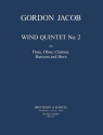 Quintett G-Dur Nr.2 fr Flte, Oboe Klarinette, Horn und Fagott Partitur und Stimmen