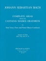Complete Arias and Sinfonias from the Cantatas, Masses and Oratorios v for soprano, flute and bc