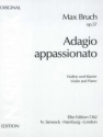 Adagio appassionato op.57 fr Violine und Klavier