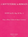 Suite in D op.2,1 for flute (oboe, violin) and bc