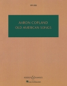 Old American Songs HPS 830 fr mittlere Stimme (Chor) und Orchester Studienpartitur