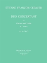 Duo concertant op.16,3 fr Klarinette und Violine Spielpartitur
