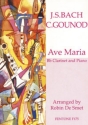 Ave Maria for clarinet and piano
