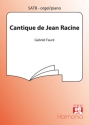 Cantique de Jean Racine op.11 fr gem Chor und Klavier