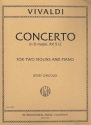 Concerto D major F.I,41 for 2 violins and piano