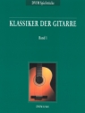 Klassiker der Gitarre Band 1 fr Gitarre Studien und Vortragsliteratur aus dem 18.- 19. Jahrhundert