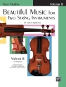 Beautiful Music vol.2 for 2 string instruments violin