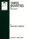 3 Shanties for wind quintet (fl, ob, klar, fag, hrn) parts