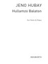 Hullamzo Balaton op.33 fr Violine und Klavier Verlagskopie