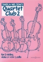 Quartet Club Vol. 2 fr 2 Violinen, Viola (Violine) und Violoncello Partitur und Stimmen