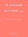 Notturno D96 für Flöte, Gitarre Viola und Violoncello Partitur und Stimmen