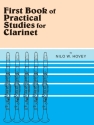 First Book of practical Studies for clarinet