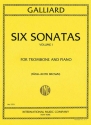 6 Sonatas vol.1 for trombone and piano