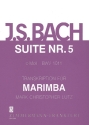 Suite c-Moll Nr.5 BWV1011 fr Marimba