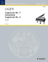 Capriccio Nr.1, Invention und Capriccio Nr.2 fr Klavier
