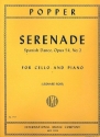 Serenade op.54,2 for cello and piano