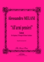 All' armi, pensiere cantata for soprano, d-trumpet and bc score and parts