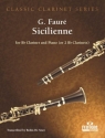 Sicilienne for clarinet (or 2 clarinets) and piano
