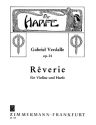 Reverie op.24 fr Violine und Harfe