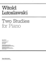 2 Studies for piano