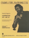 Capriccio op.1 Nr.24 fr Klarinette solo (B/A)