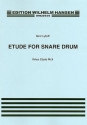 Etude for snare drum