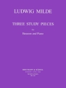 3 Study pieces for bassoon and piano