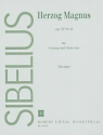 Herzog Magnus op.57 Nr. 6 fr Gesang und Orchester Partitur