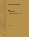 Concertone C-Dur KV190, KV186E fr 2 Violinen und Orchester Kontrabass