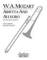 Arietta and allegro for trumpet and piano (or trombone or baritone)