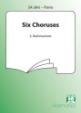 6 Choruses for female chorus and piano,  score (rus)
