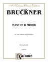 Mass in d minor for soli, chorus and orchestra vocal score