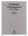 1. Streichquartett C-Dur op. 2 fr Streichquartett Stimmensatz