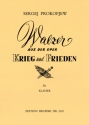Walzer aus der Oper Krieg und Frieden op.96,1 fr Klavier