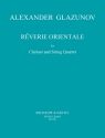 Reverie Orientale for clarinet and string quartet parts