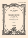 6 Quintetti op.57 fr Klavier und Streichquartett 4 Streicherstimmen