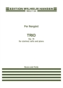 Trio op.15 for clarinet, cello and piano score
