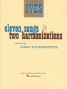 11 Songs and 2 Harmonizations fr Gesang und Orgel ( Klavier )