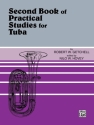 Second Book of practical Studies for tuba