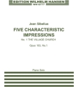 The Village Church op.103,1 5 characteristc impressions for piano