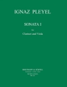Sonate 1 (ben 5491) for clarinet and viola